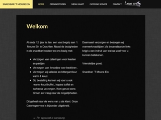 MOUNE EIN SNACKBAR 'T