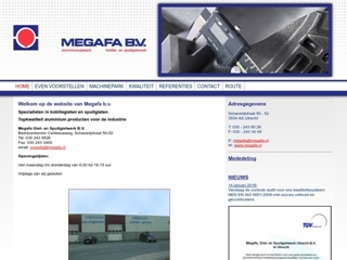 MEGAFA BV ALUMINIUM GIET- & SPUITGIETWERK
