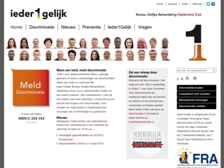IEDER1GELIJK BUREAU GELIJKE BEHANDELING GELDERLAND ZUID