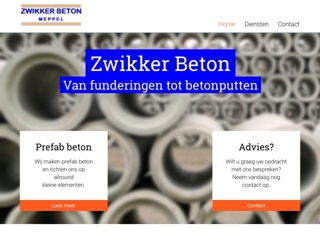 ZWIKKER BETON MEPPEL