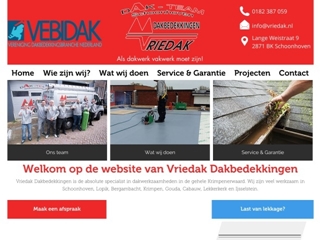 VRIEDAK DAKBEDEKKINGEN