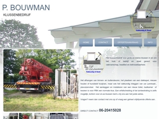 BOUWMAN KLUSSENBEDRIJF P