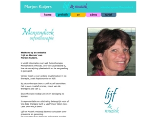 OEFENTHERAPIE PRAKTIJK LIJF EN MUZIEK