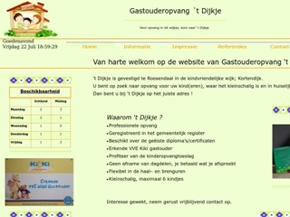 GASTOUDEROPVANG 'T DIJKJE
