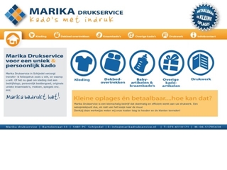 MARIKA DRUKSERVICE TEXTIEL EN KADO ART