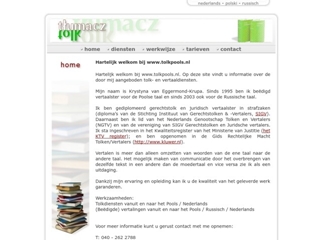 TOLK VERTALER POOLS K. VAN EGGERMOND
