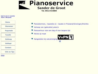 GROOT PIANOSERVICE SANDER DE