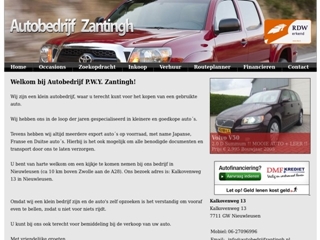 ZANTINGH AUTOBEDRIJF P W Y