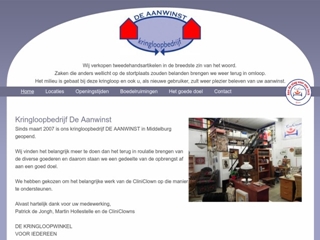AANWINST KRINGLOOPBEDRIJF DE