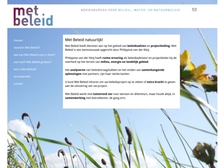 MET BELEID
