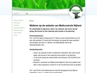 MELKCONTROLE VERENIGING NIJLAND