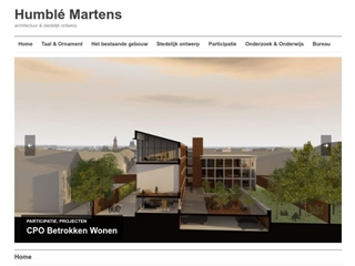 HUMBLE MARTENS ARCHITECTUUR EN STEDELIJK ONTWERP