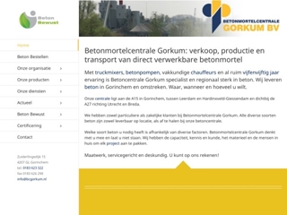 BETONMORTELCENTRALE GORKUM BV