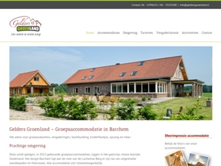 GROEPSACCOMMODATIE GELDERS GROENLAND