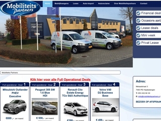 MOBILITEITSPARTNERS.NL BEDRIJFSWAGENS LEASE