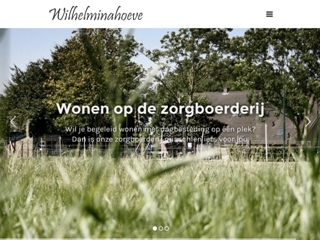 WILHELMINAHOEVE ZORGBOERDERIJ