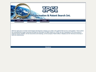 INFORMATION & PATENT SEARCH INT