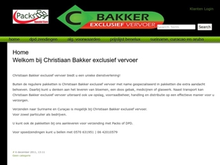 BAKKER CHRISTIAAN