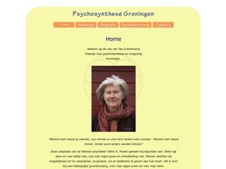 RIENKSMA PRAKTIJK VOOR PSYCHOSYNTHESE DRS TEA G