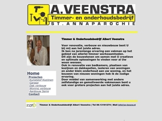 VEENSTRA TIMMER- & ONDERHOUDSBEDRIJF A