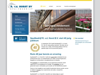 HORST BV SPUITBEDRIJF R VD