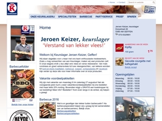 KEIZER, KEURSLAGERIJ JEROEN