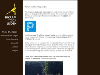 BIKRAM YOGA LEIDEN