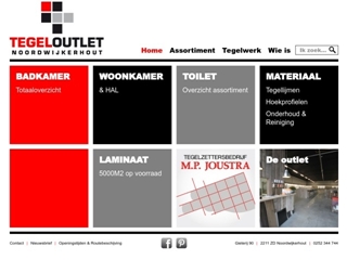 TEGELZETTERSBEDRIJF M P JOUSTRA