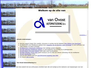 OVOST AUTOMATISERING VAN