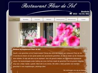 FLEUR DE SEL RESTAURANT BISTRO BOEKELO CATERING SPECIALIST
