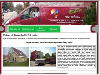 RIDDER KLUSSEN- EN SCHILDERSBEDRIJF ERIK