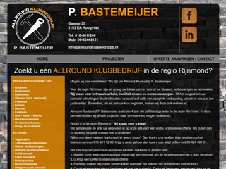 ALLROUND KLUSBEDRIJF P. BASTEMEIJER