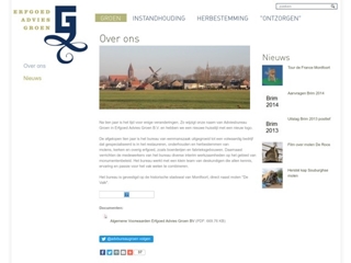 GROEN ADVIESBUREAU MONTFOORT MOLENS EN MONUMENTEN