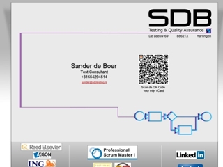 SANDER DE BOER TESTING & QUALITY ASSURANCE