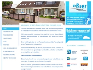 BOER TANDPROTHETIEK DE & TANDHEELKUNDE
