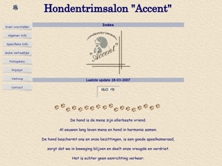 ACCENT HONDENTRIMSALON
