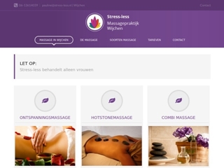 STRESS-LESS MASSAGEPRAKTIJK