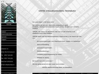 VERTEK STAALBOUWKUNDIG TEKENBURO