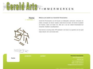 GERALD ARTS TIMMERWERKEN