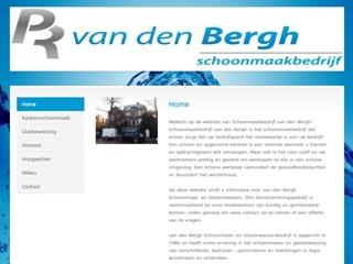 BERGH SCHOONMAAKBEDRIJF VOF VAN DEN