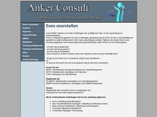 ANKER CONSULT PRAKTIJK VOOR PSYCHOLOGIE EN HYPNOTHERAPIE