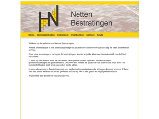 NETTEN BESTRATINGEN H