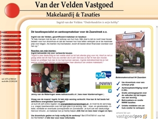 INGRID VAN DER VELDEN MAKELAARDIJ & TAXATIES