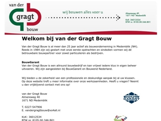 BOUWBEDRIJF J VD GRAGT