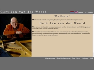 PIANIST GERT JAN VD WEERD