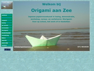 ORIGAMI AAN ZEE