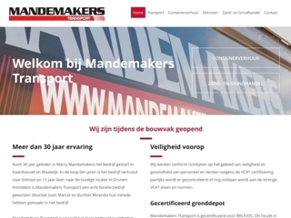 MANDEMAKERS AANN BEDR V STRAAT-GROND-SLOOPW VERH CONTAINERS
