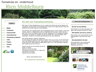 MIDDELBURG TUINADVIES EN -ONDERHOUD RIEN