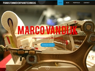 PIANOSTEMMER/TECHNICUS MARCO VAN DIJK
