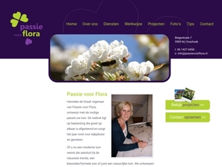 TUINONTWERP EN ADVIESBURO PASSIE VOOR FLORA